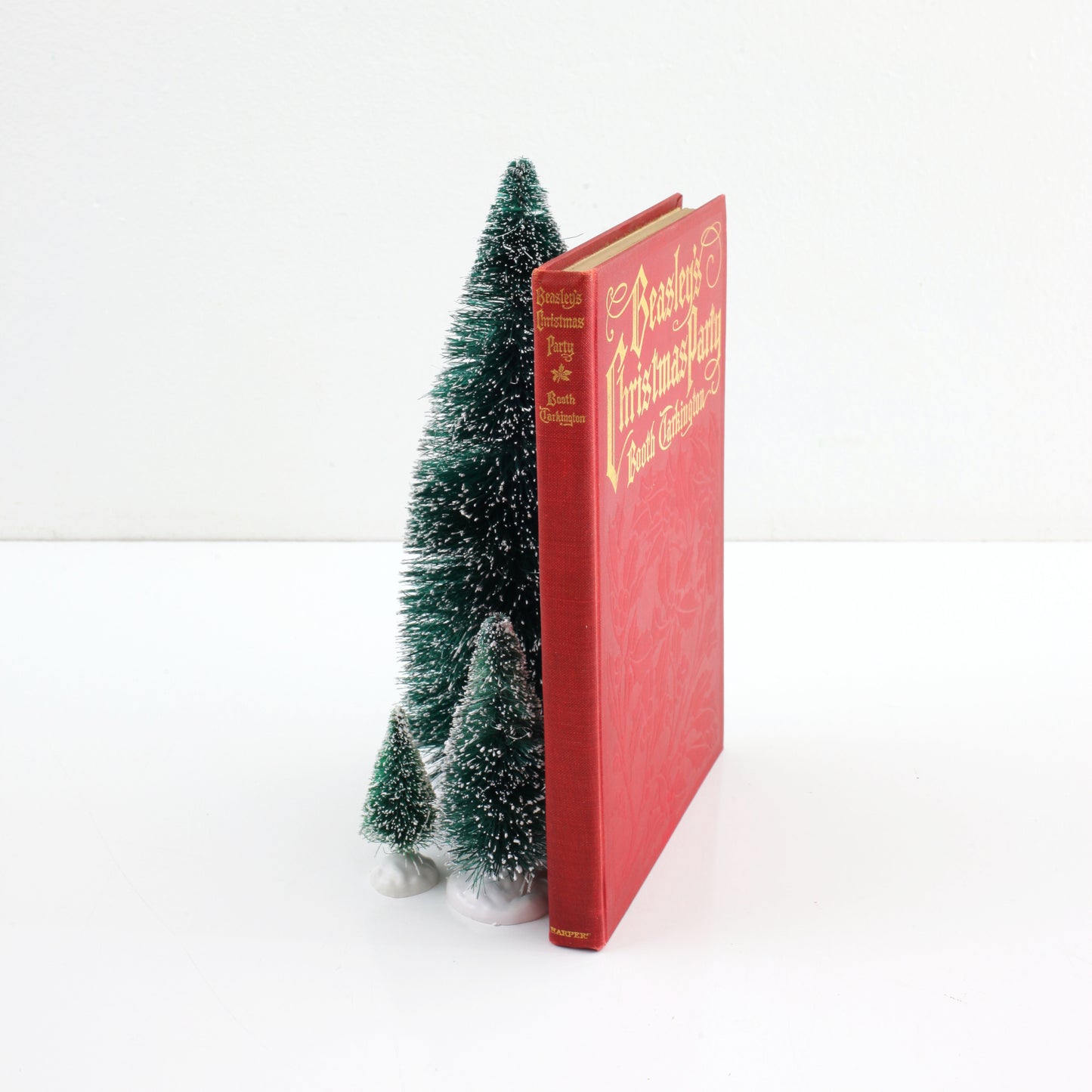 SOLD - Beasley's Christmas Party / Vintage 1909 Christmas Book *Free US Shipping*