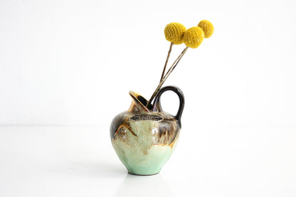 SOLD - Mid Century Modern Carstens Tonnieshof Bud Vase / Small West German Pottery Pitcher