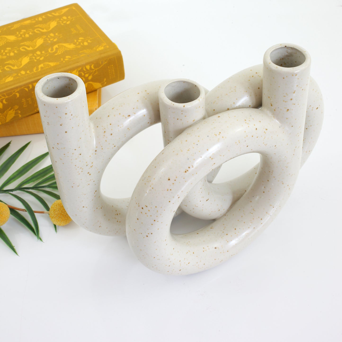 SOLD - Mid Century Toyo Japan Stoneware Ikebana Vase