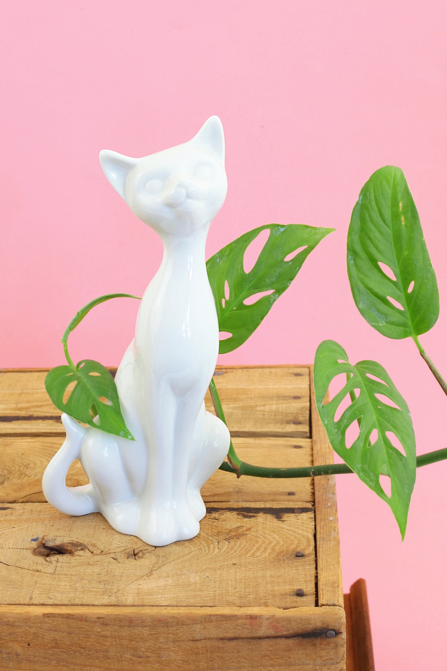 SOLD - Mid Century Cat Figurine by OMC Japan