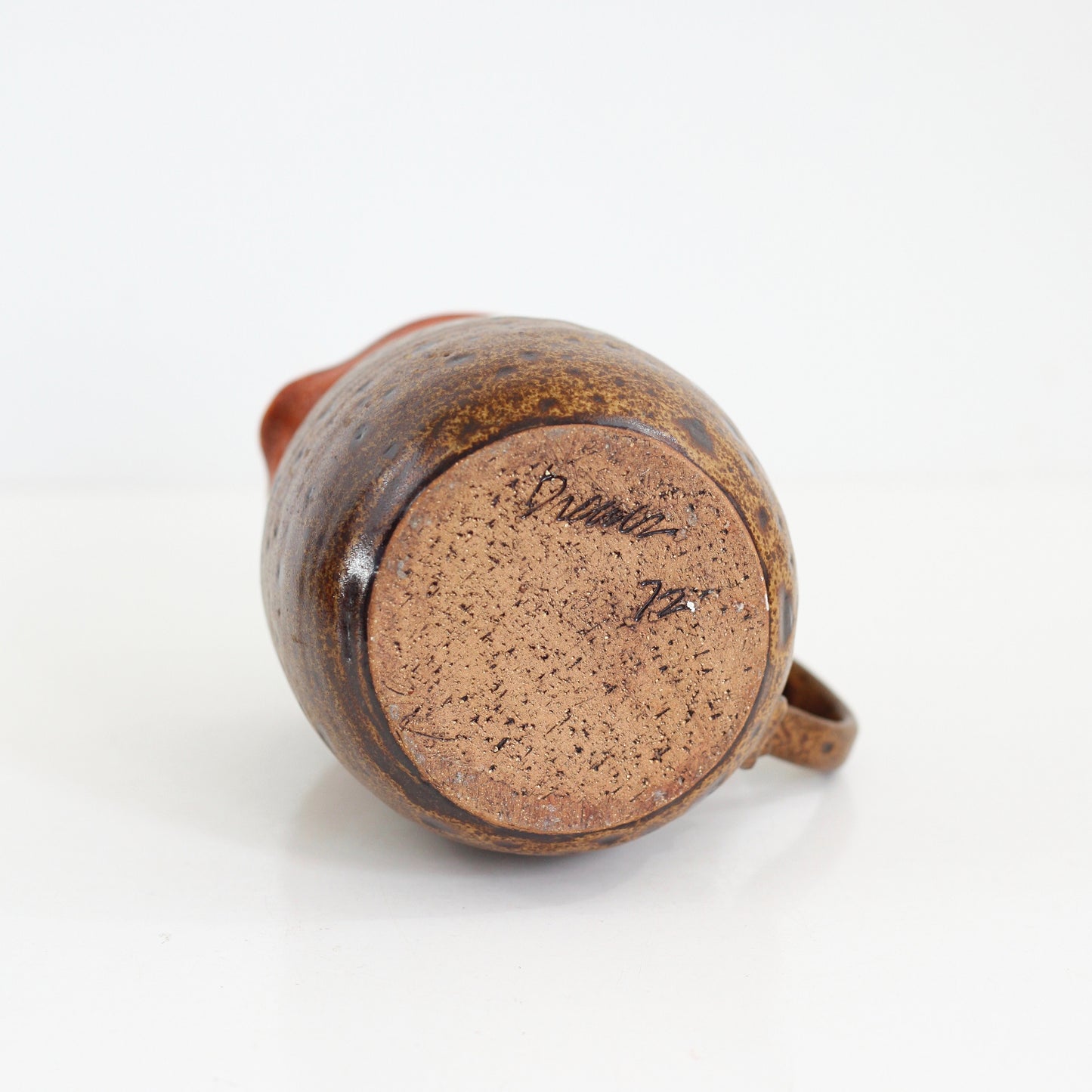 SOLD - Vintage 1972 Studio Pottery Pitcher