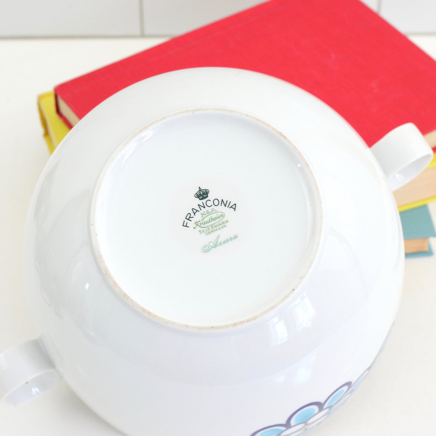 SOLD - Mid Century Modern Franconia Krautheim Covered Serving Dish