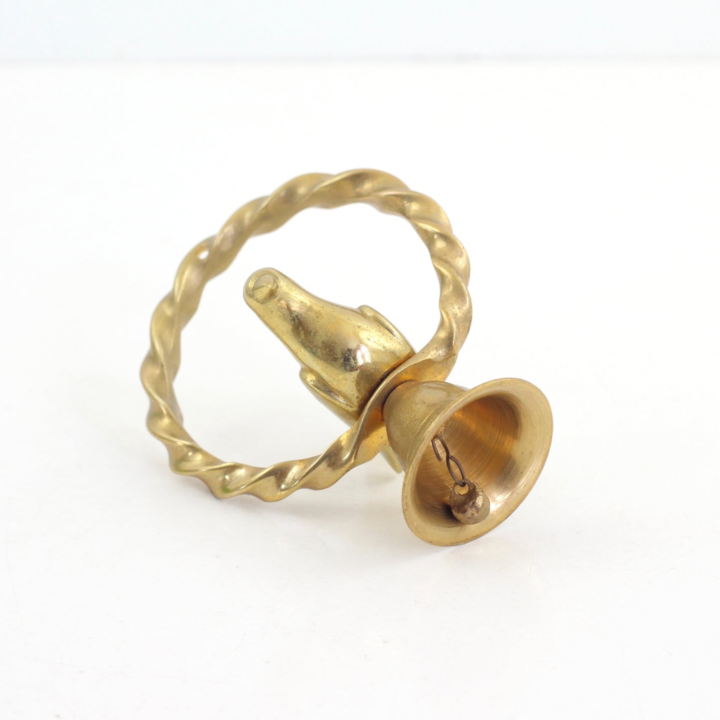 SOLD - Vintage Brass Bird Bell