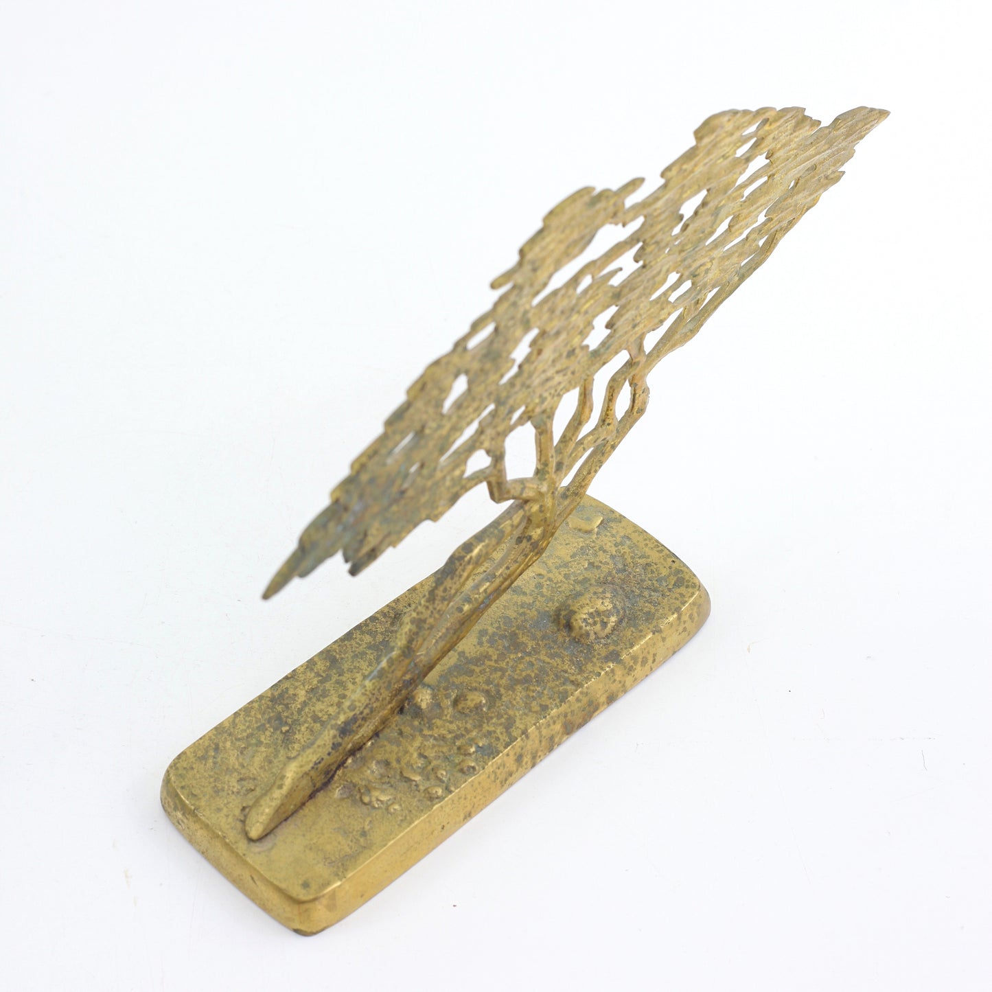 SOLD - Vintage Brass Bonsai Tree