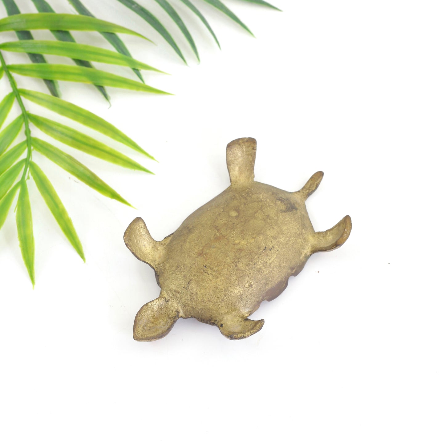 SOLD - Vintage Brass Turtle Trinket Dish