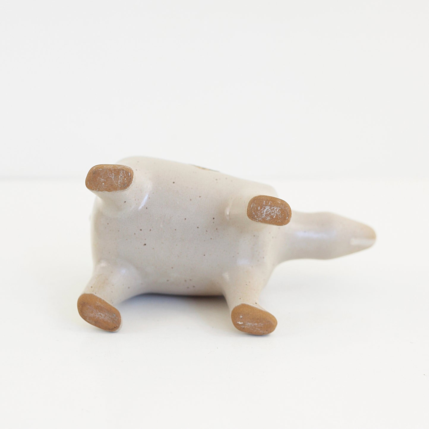 SOLD - Mid Century David Stewart Lion's Valley Polar Bear Planter