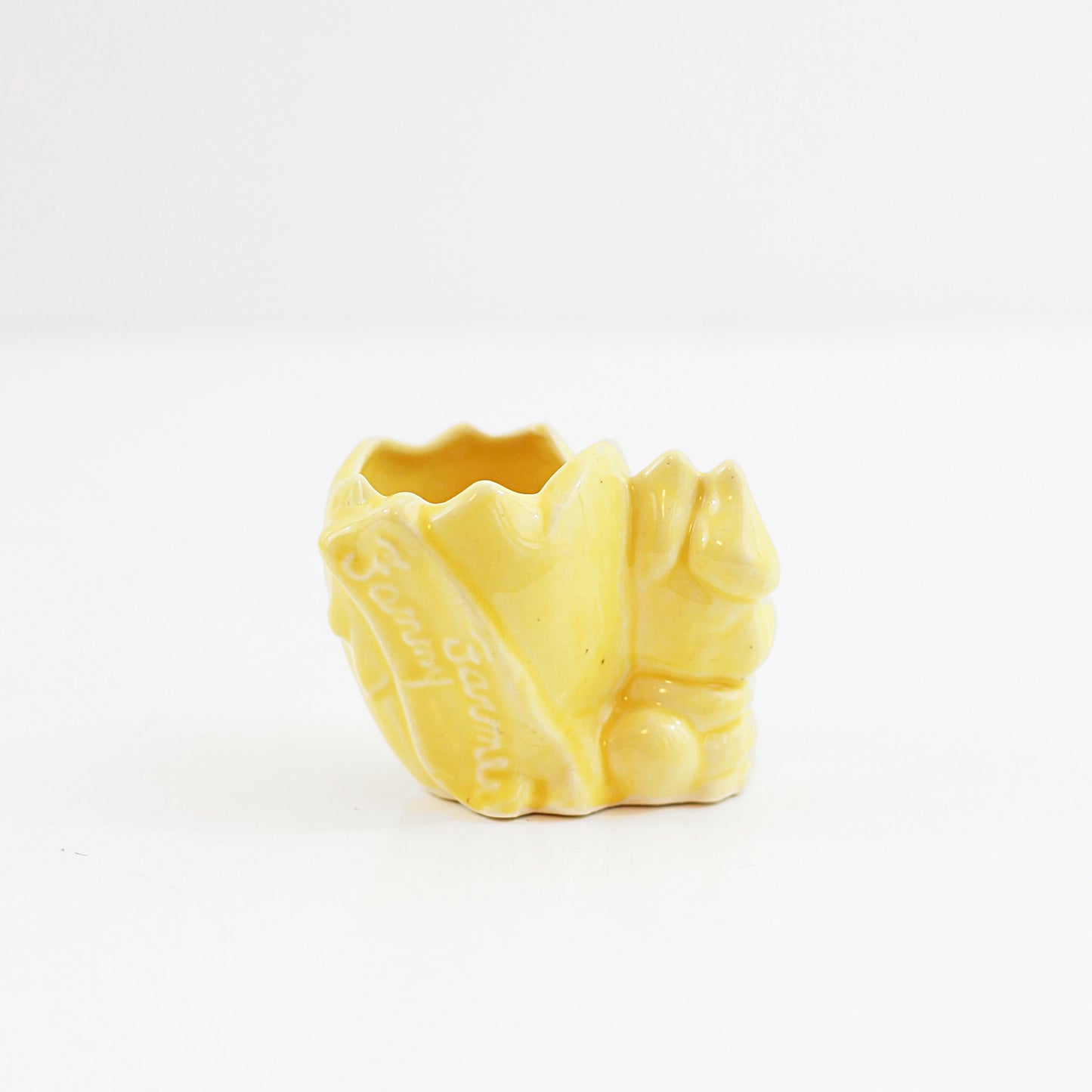 SOLD - Vintage 1940s Fanny Farmer McCoy Bunny Egg Cup