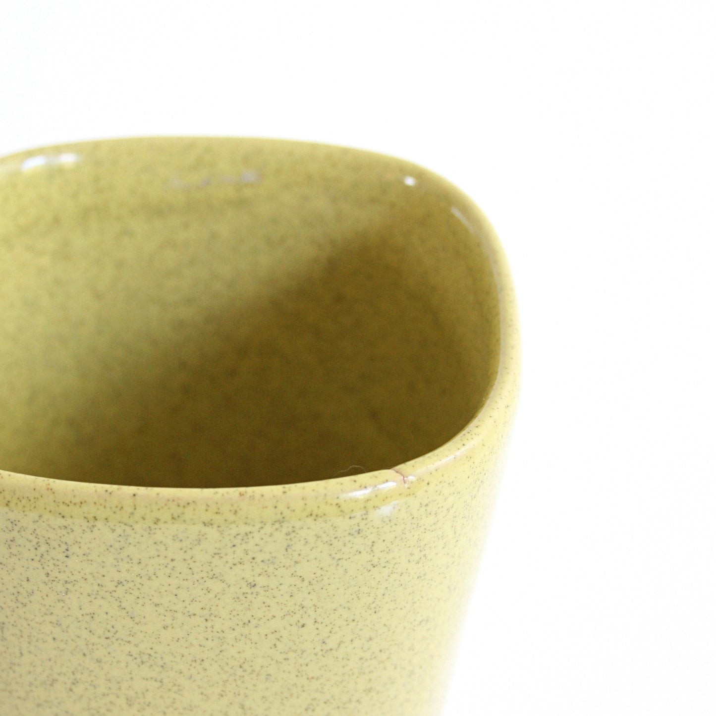 SOLD - Mid Century Glidden Planter in Yellow