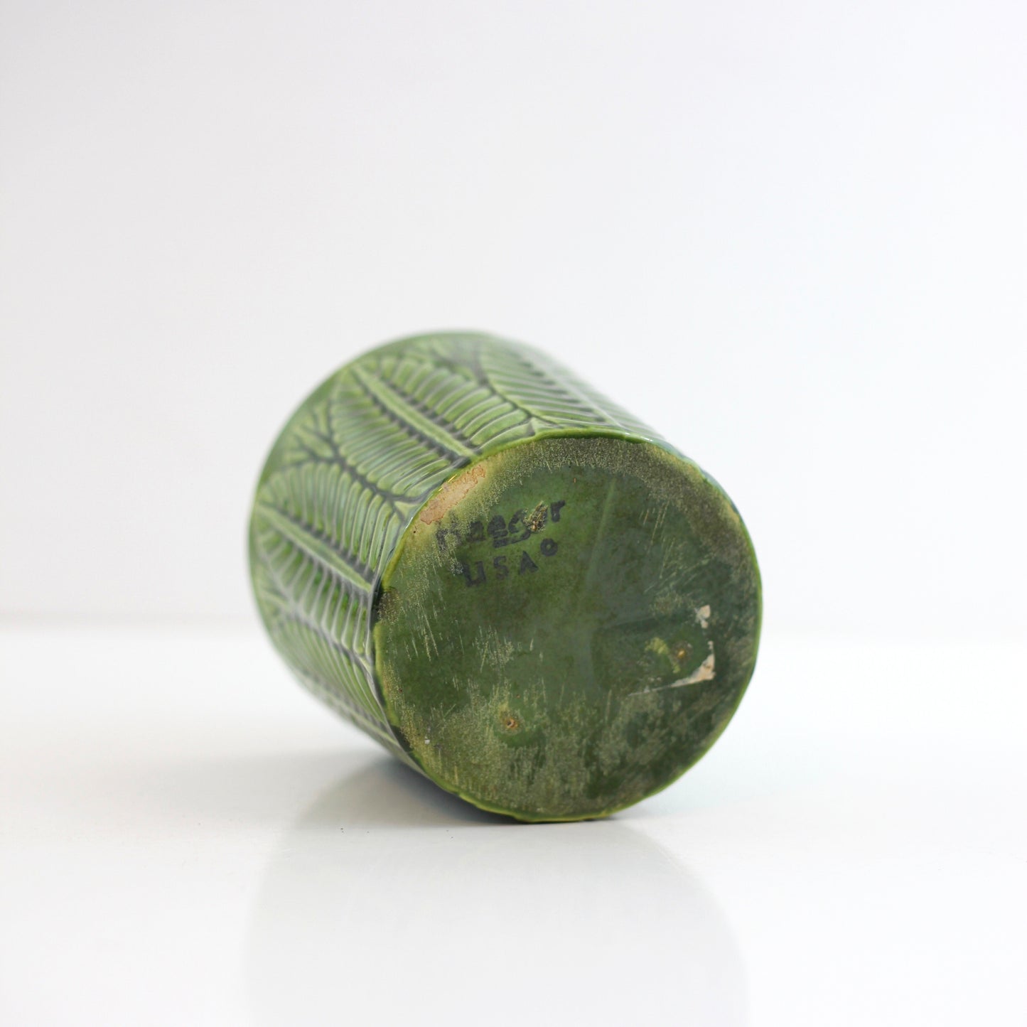 SOLD - Mid Century Haeger Leaf Planter