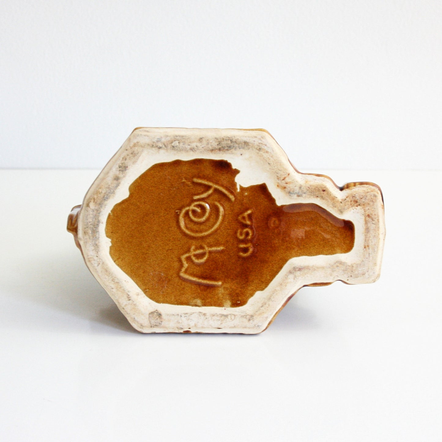 SOLD - Vintage McCoy Wishing Well Planter / Plant Pot