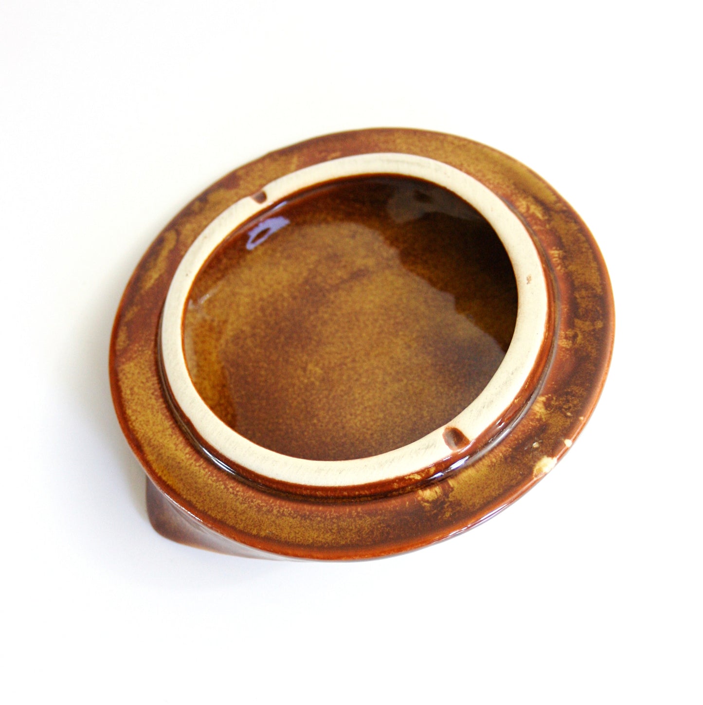 SOLD - Vintage McCoy Woodsy Owl Cookie Jar / Mid Century McCoy Owl Canister in Coffee Brown