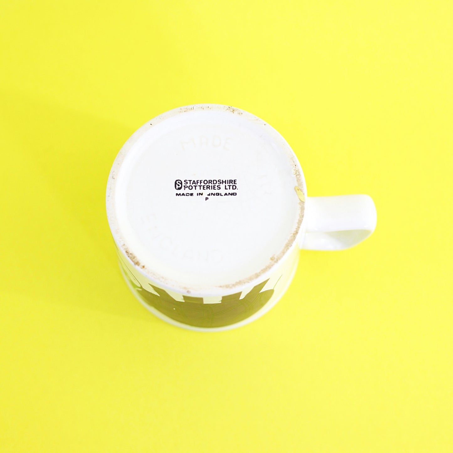 SOLD - Vintage Staffordshire Potteries Hippo Mug