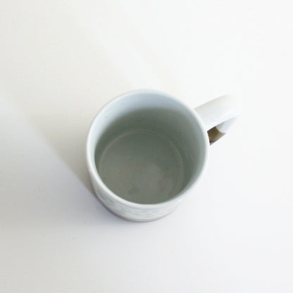SOLD - Vintage Stoneware Owl Mug / Vintage Coffee Mug