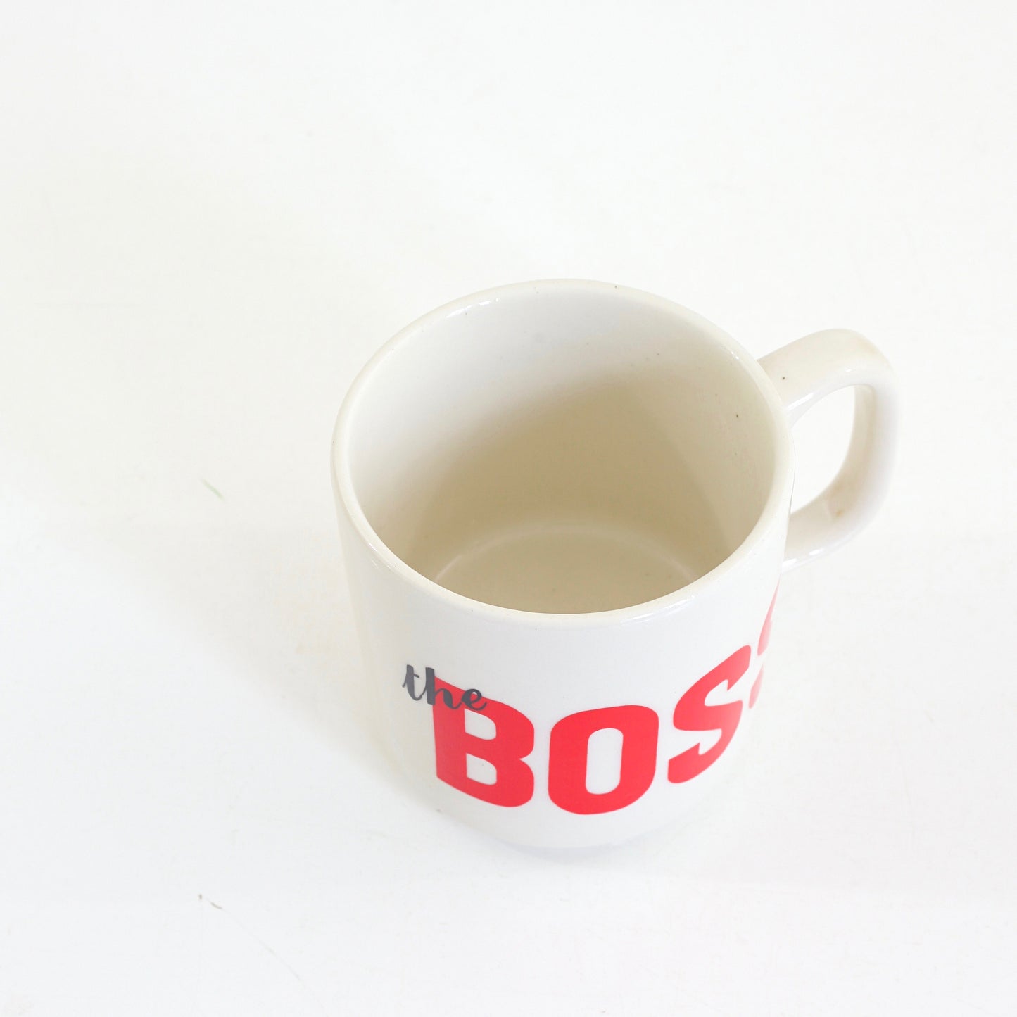 SOLD - Vintage 'The Boss' Mug