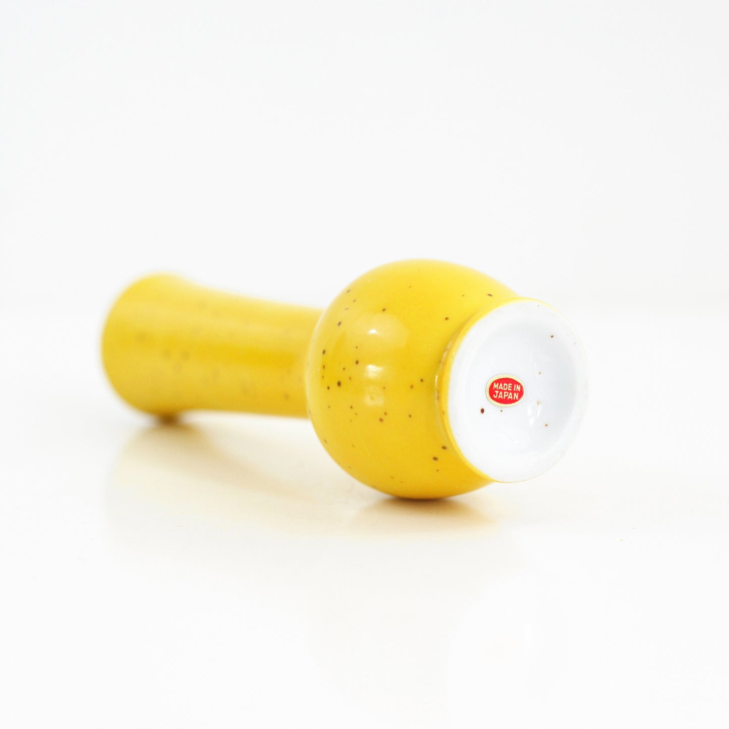 SOLD - Vintage Yellow Ceramic Vase