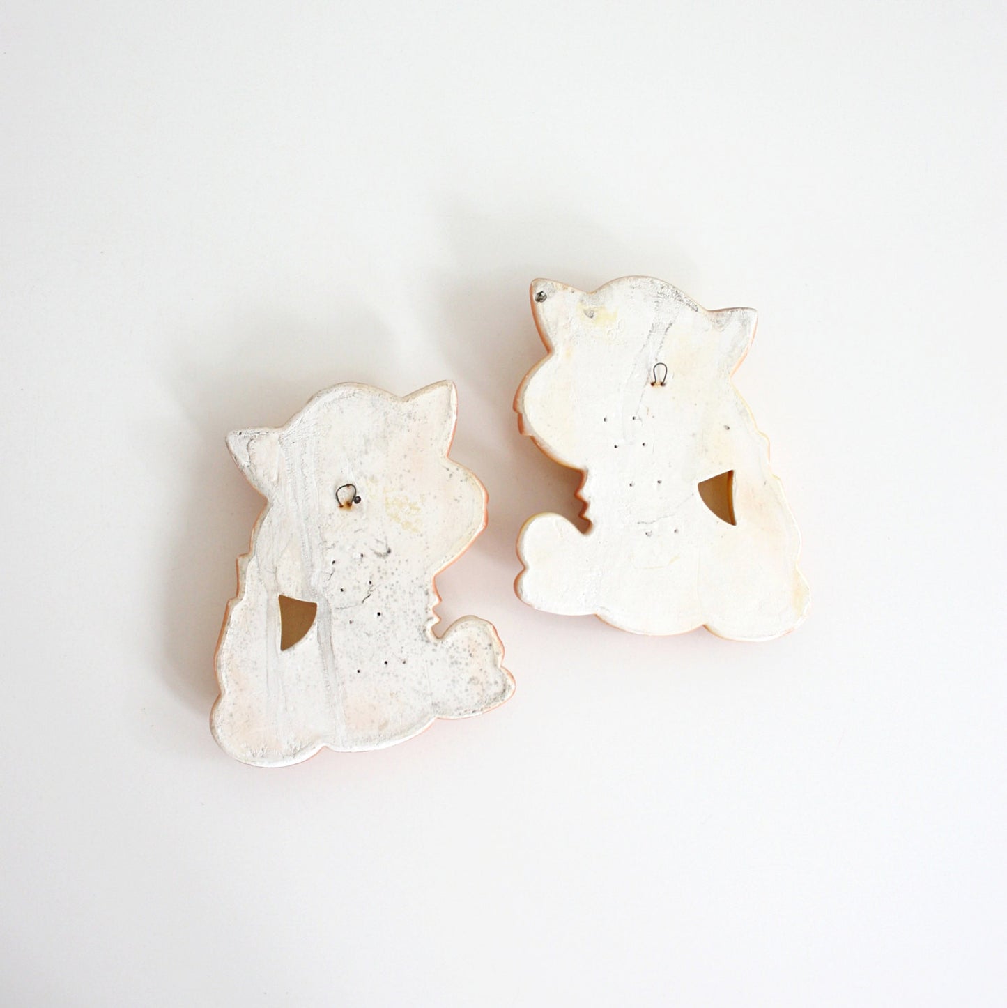 SOLD - Vintage Miller Studio Chalkware Kittens Wall Decor