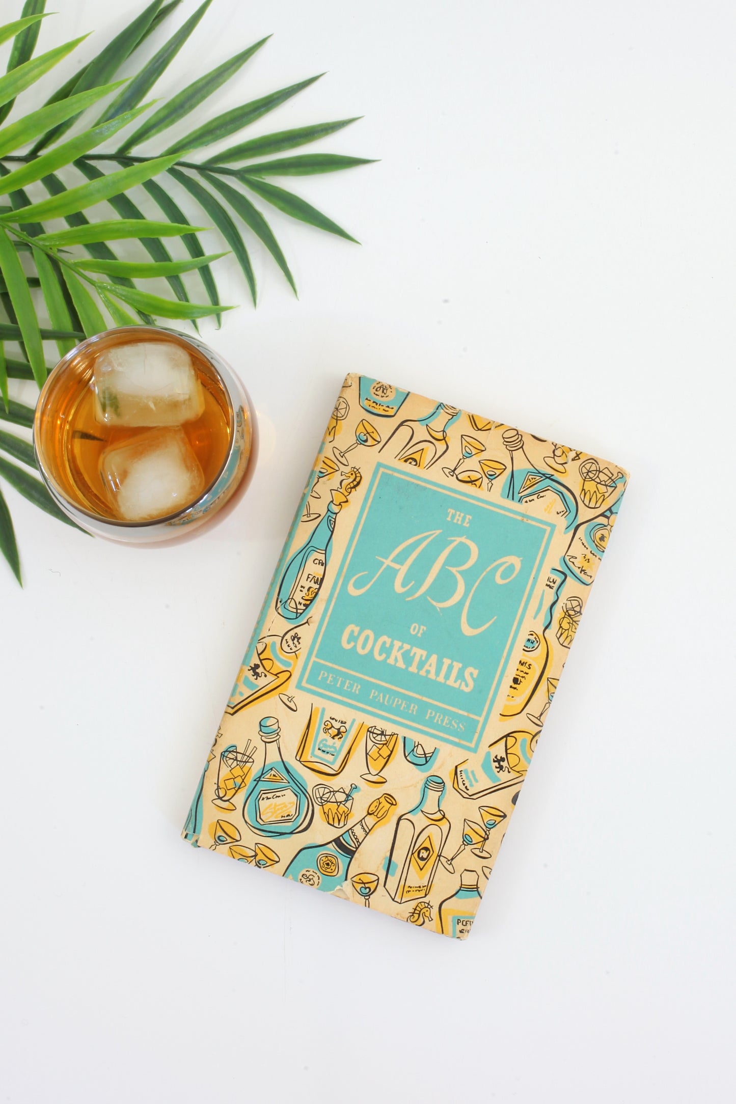 SOLD - Vintage 1953 "ABC of Cocktails" Recipe Book by Peter Pauper Press