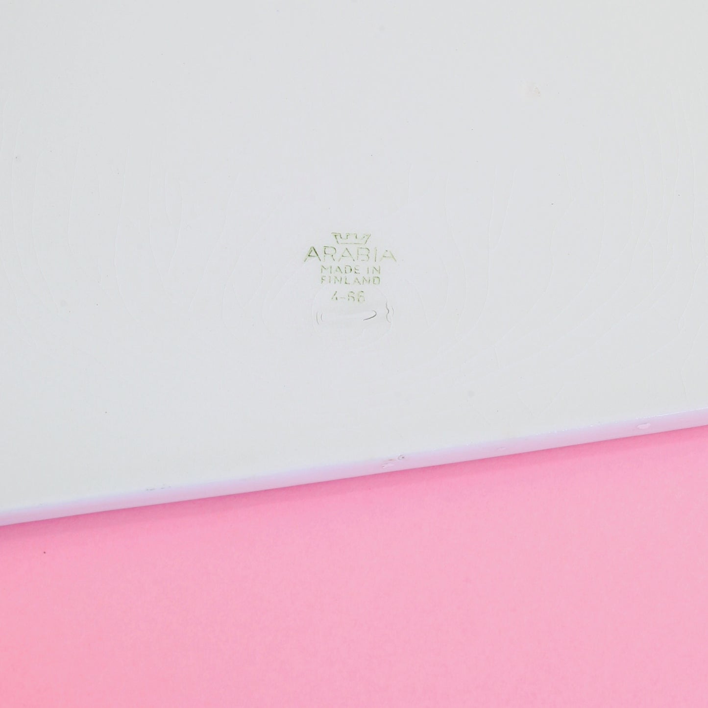 SOLD - Mid Century Arabia Finland Pomona Strawberry Trivet by Raija Uosikkinen