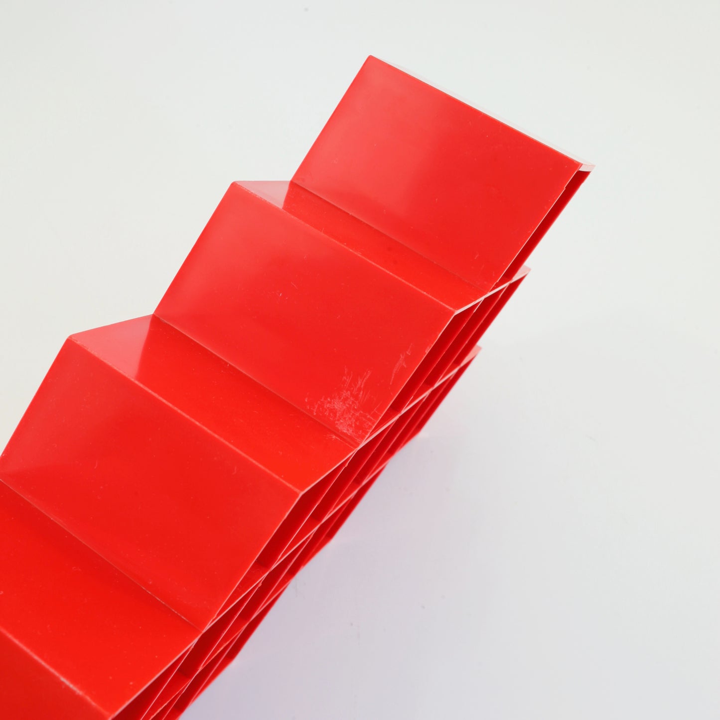 SOLD - Vintage Red Copco Honeycomb Spice Rack