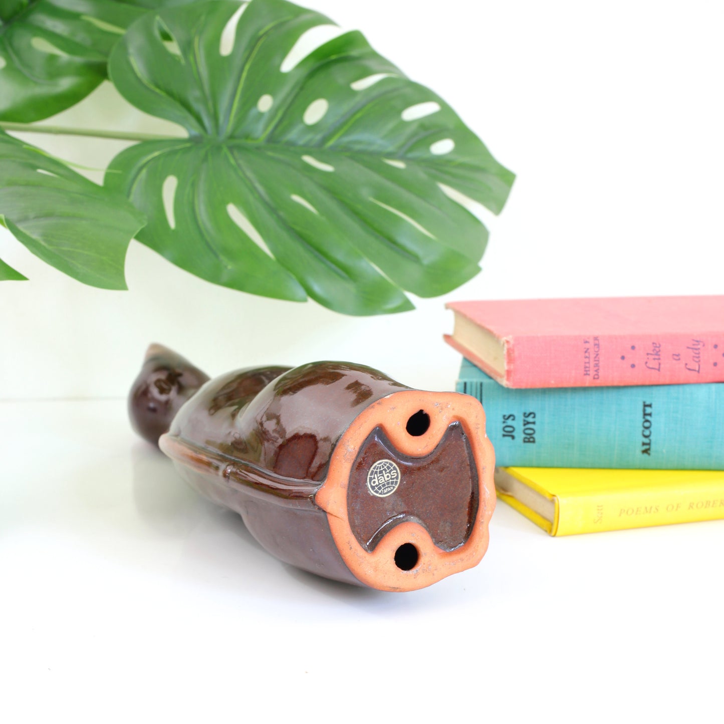 SOLD - Mid Century Drip Glaze Cat