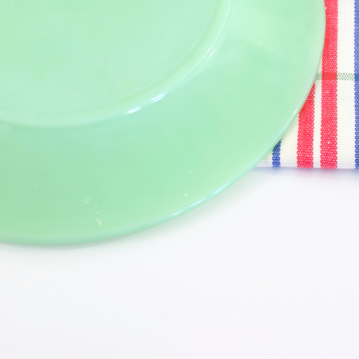 SOLD - Vintage Fire King Jadeite Restaurant Ware Plate