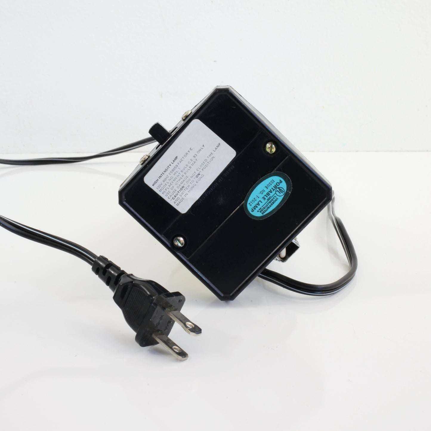 SOLD - Mid Century Modern Folding Pyramid Desk Light