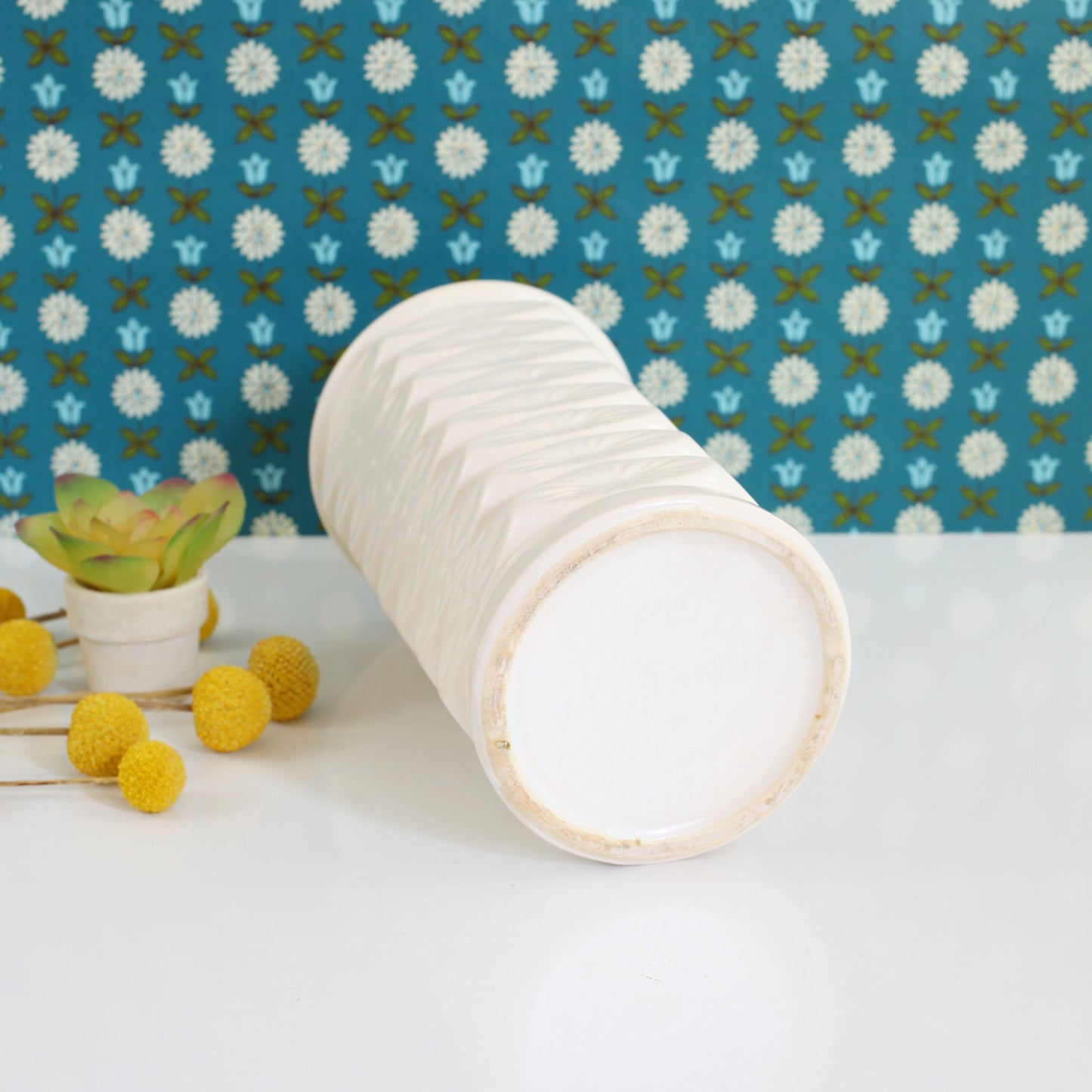 SOLD - Mid Century McCoy Floraline Starburst Vase