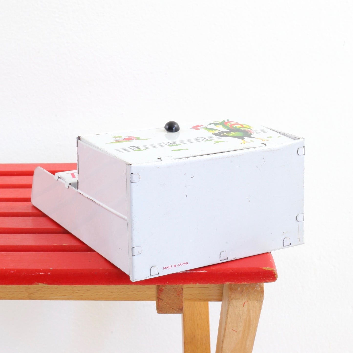 SOLD - 1950s Trading Stamp Saver / Vintage Tin Storage Box