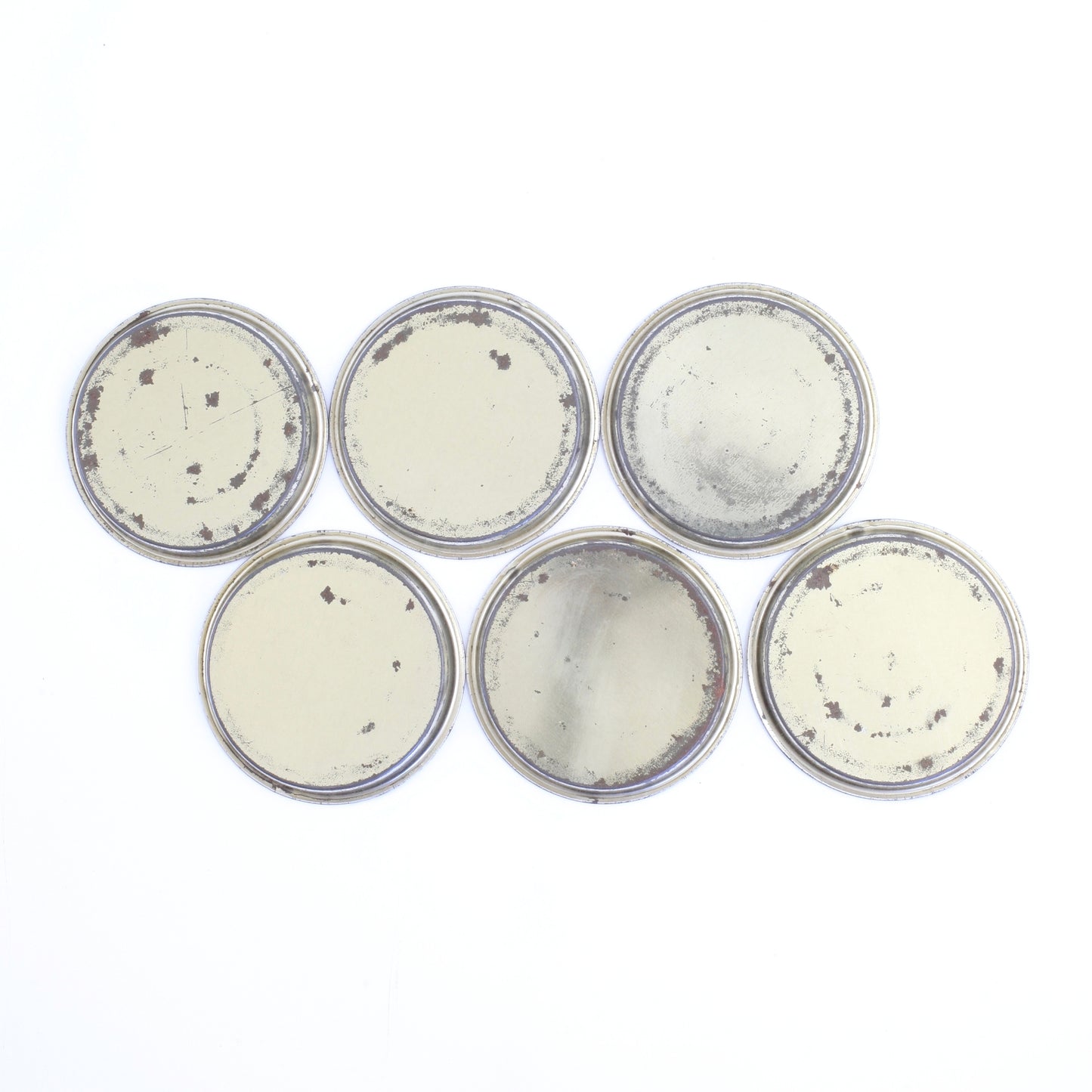 SOLD - Vintage Set of Mid Century Modern Mosaic Tile Coasters