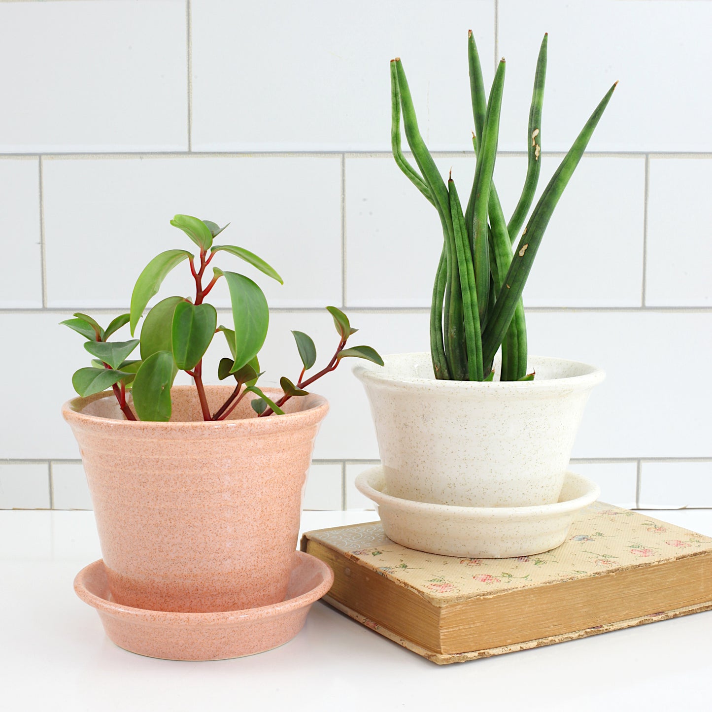 SOLD - Mid Century Pfaltzgraff Pink Ceramic Planter