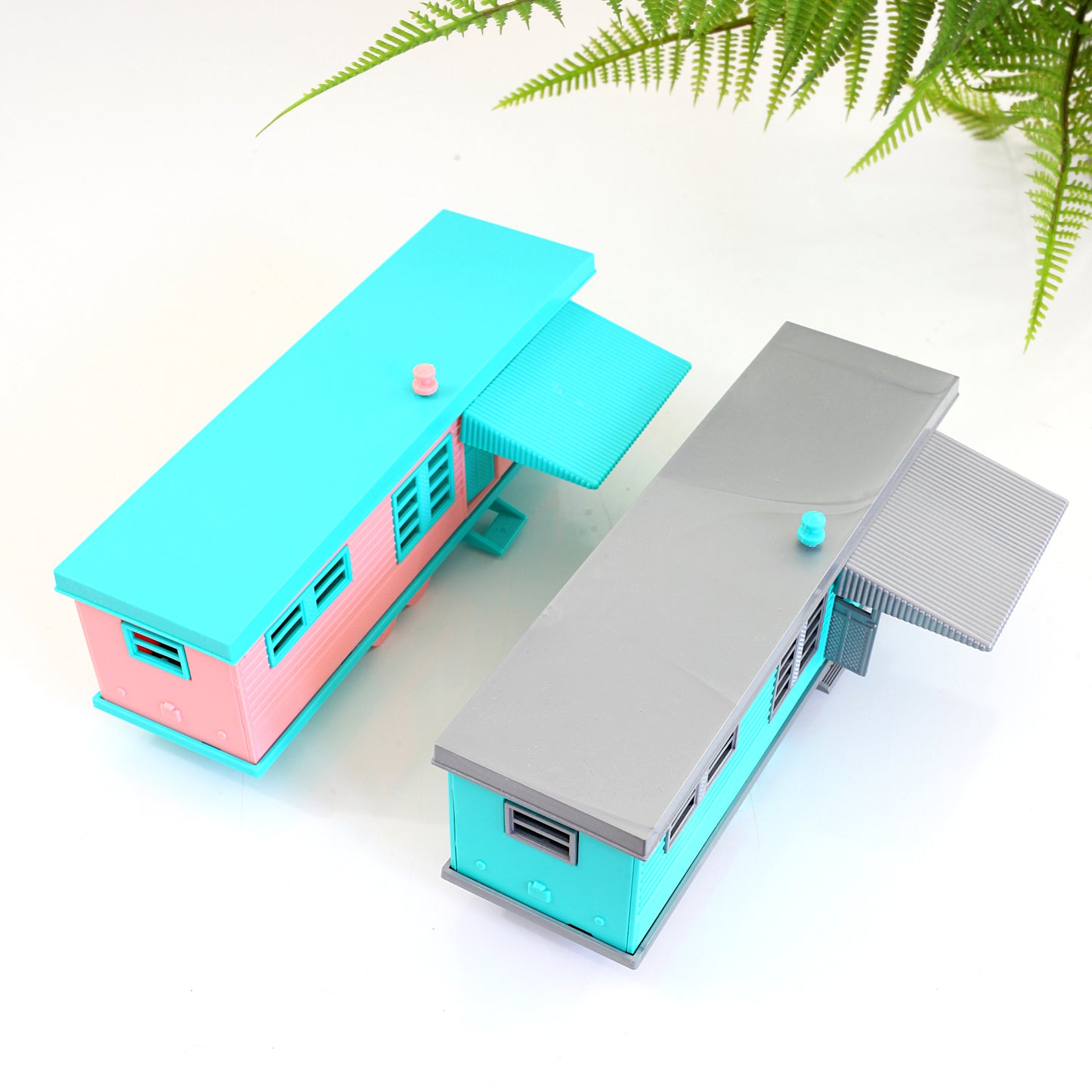 SOLD - Vintage Plasticville Camper Trailer