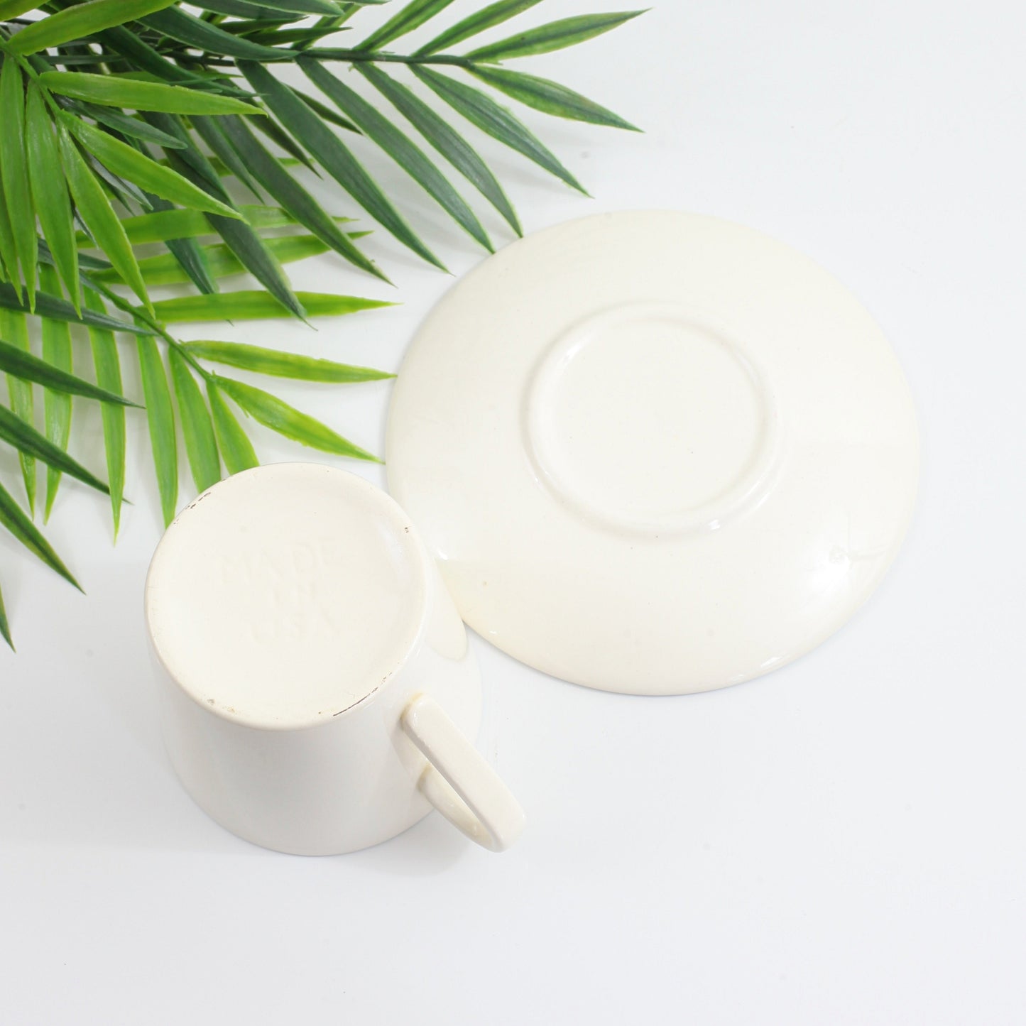 Mid Century Swiss Alpine Cup & Saucer