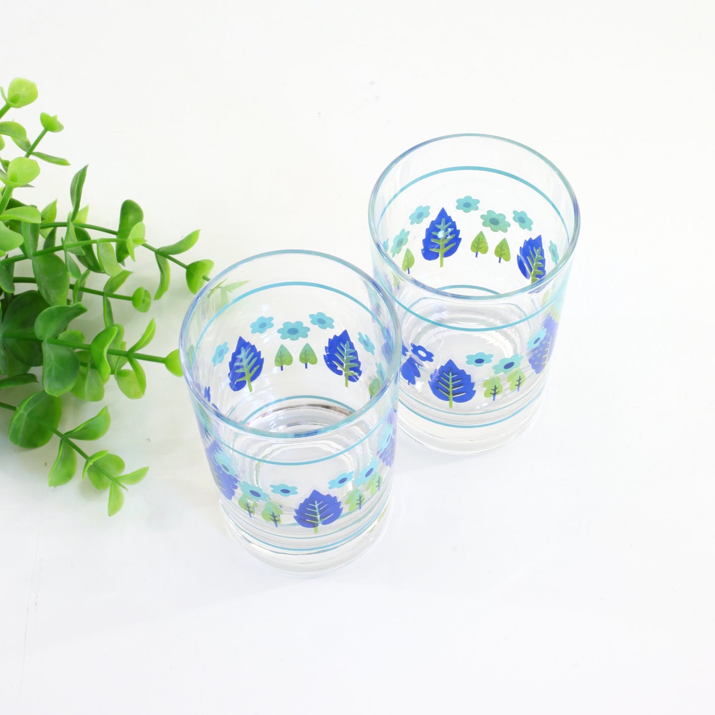 SOLD - Mid Century Swiss Alpine Juice Glasses