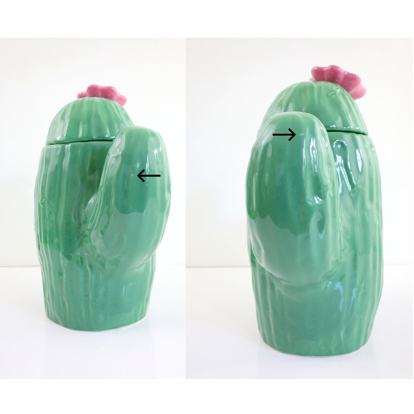 SOLD - Vintage Cactus Cookie Jar by Treasure Craft