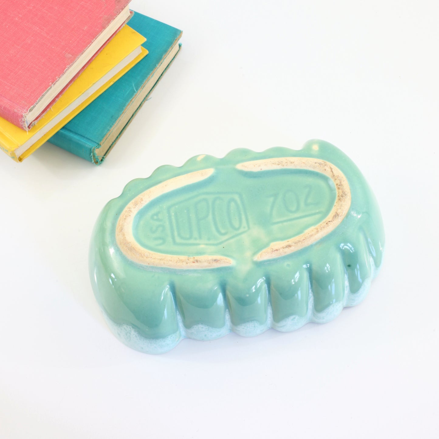 SOLD - Mid Century Mint Green Upco Planter