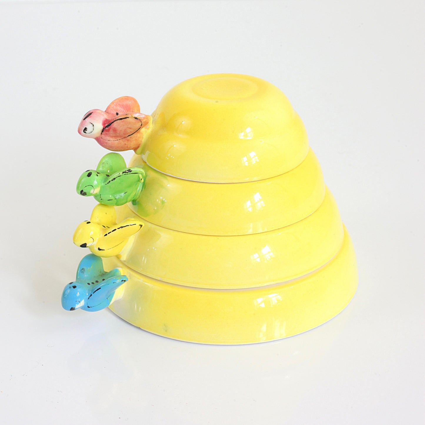 SOLD - Vintage Bee Hive Measuring Cups by Menschik Goldman