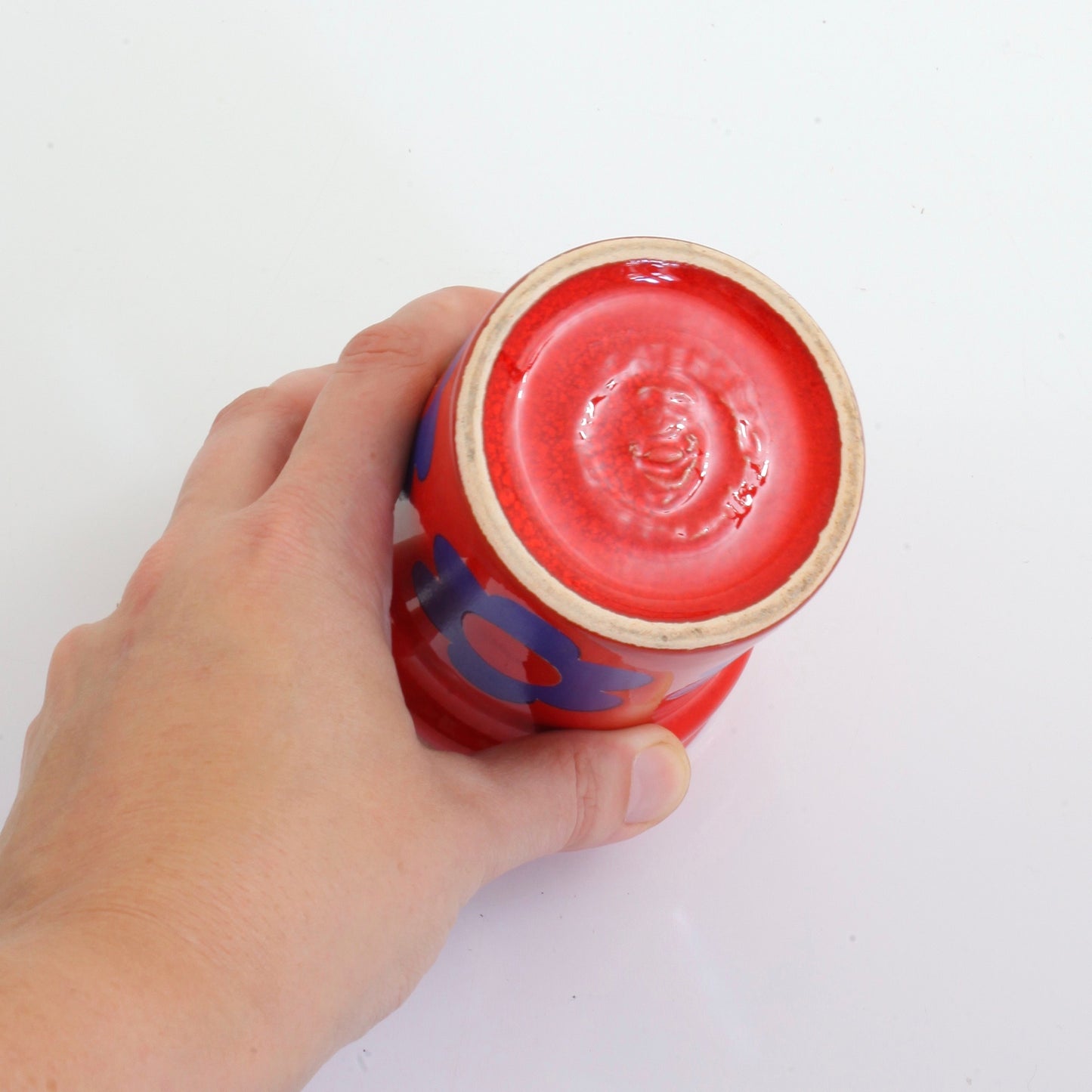 SOLD - Vintage Waechtersbach Flower Tumbler