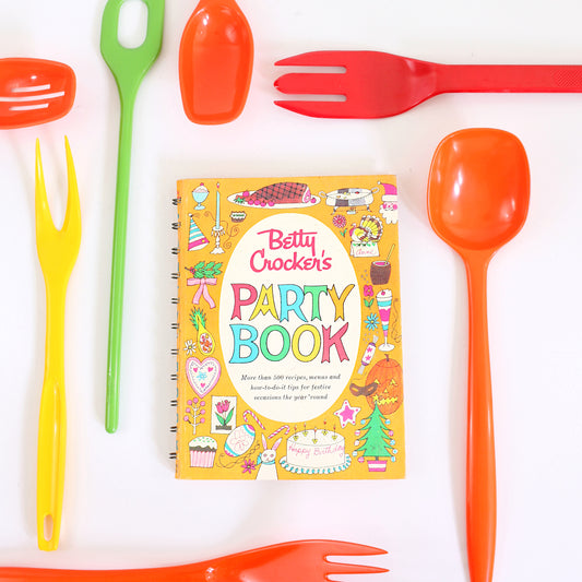 SOLD - Betty Crocker's Party Book / Vintage 1960 Spiral Bound Cookbook *Free US Shipping*