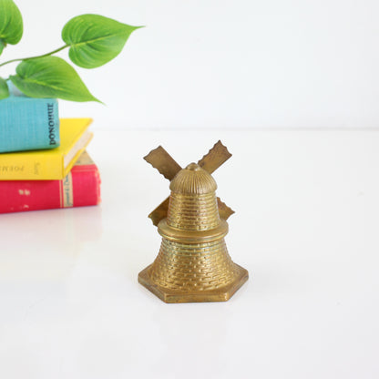 Vintage Brass Windmill Bell