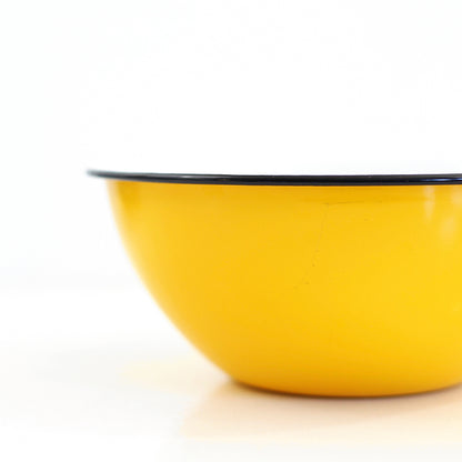 SOLD - Colorful Vintage Enamel Nesting Bowls