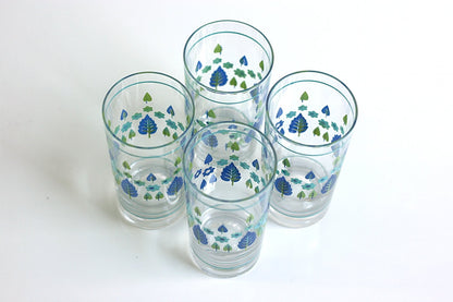 SOLD - Mid Century Swiss Alpine Drinking Glasses by Marcrest