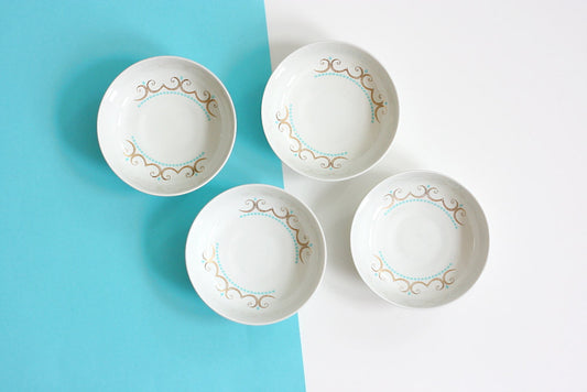 SOLD - Mid Century Modern Cotillion Bowls by Ben Seibel for Iroquois China Co.