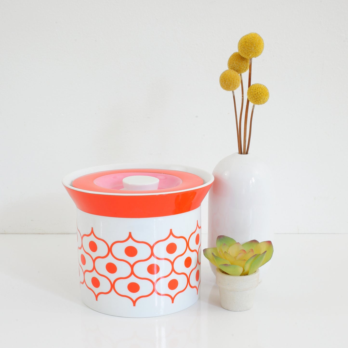 SOLD - Jonathan Adler Happy Chic Geometric Canister