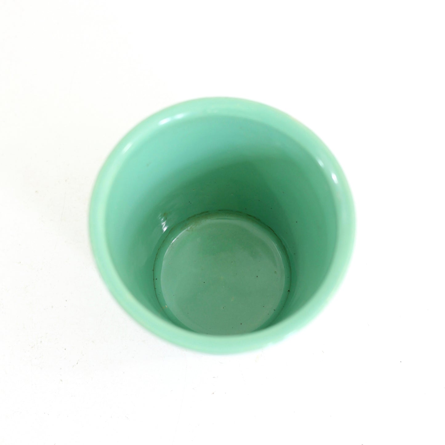 SOLD - Vintage Aqua McCoy Pottery Planter