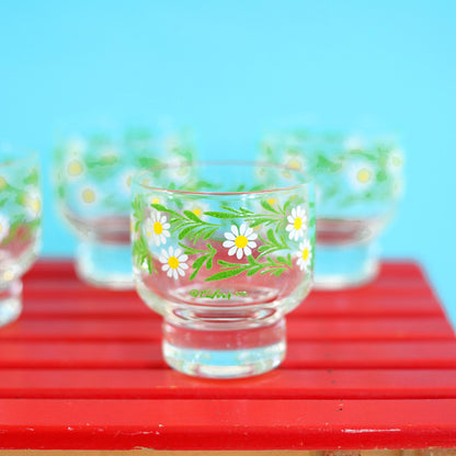SOLD - Mid Century Culver Daisy Cocktail Set