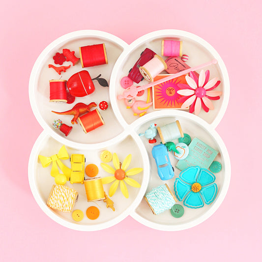 SOLD - Mid Century Modern Dansk Clover Dish by Gunnar Cyren