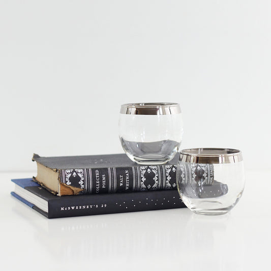 SOLD - Pair of Mid Century Modern Dorothy Thorpe Roly Poly Glasses