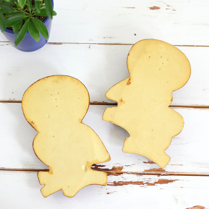 SOLD - Mid Century Owls Wall Decor