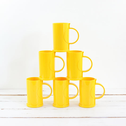 SOLD - Mid Century Mod Mugs by Gunnar Cyren for Dansk