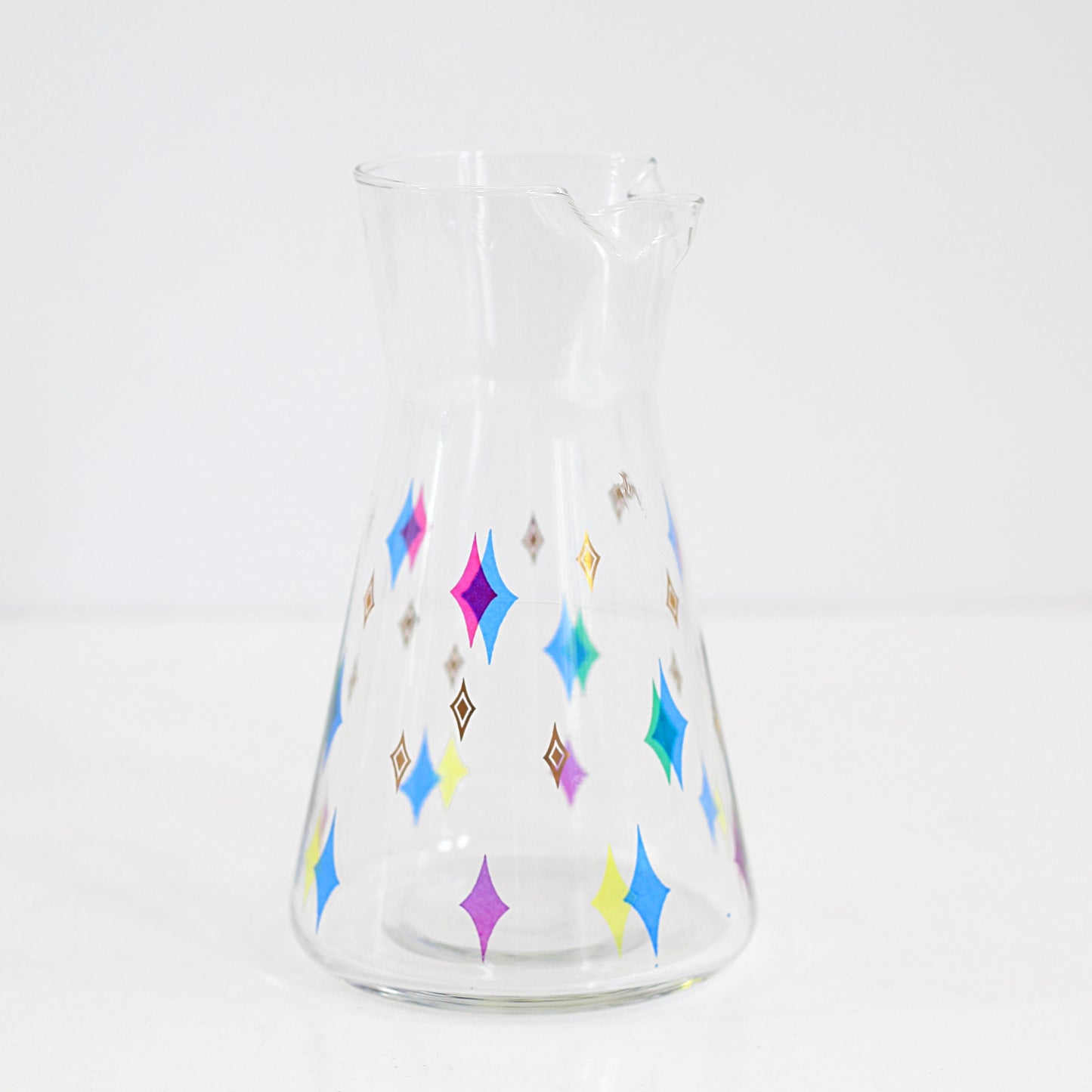 SOLD - Mid Century Modern Atomic Starburst Cocktail Set